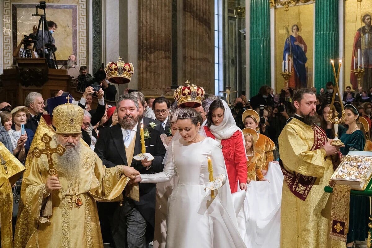 Венчание в казанском соборе