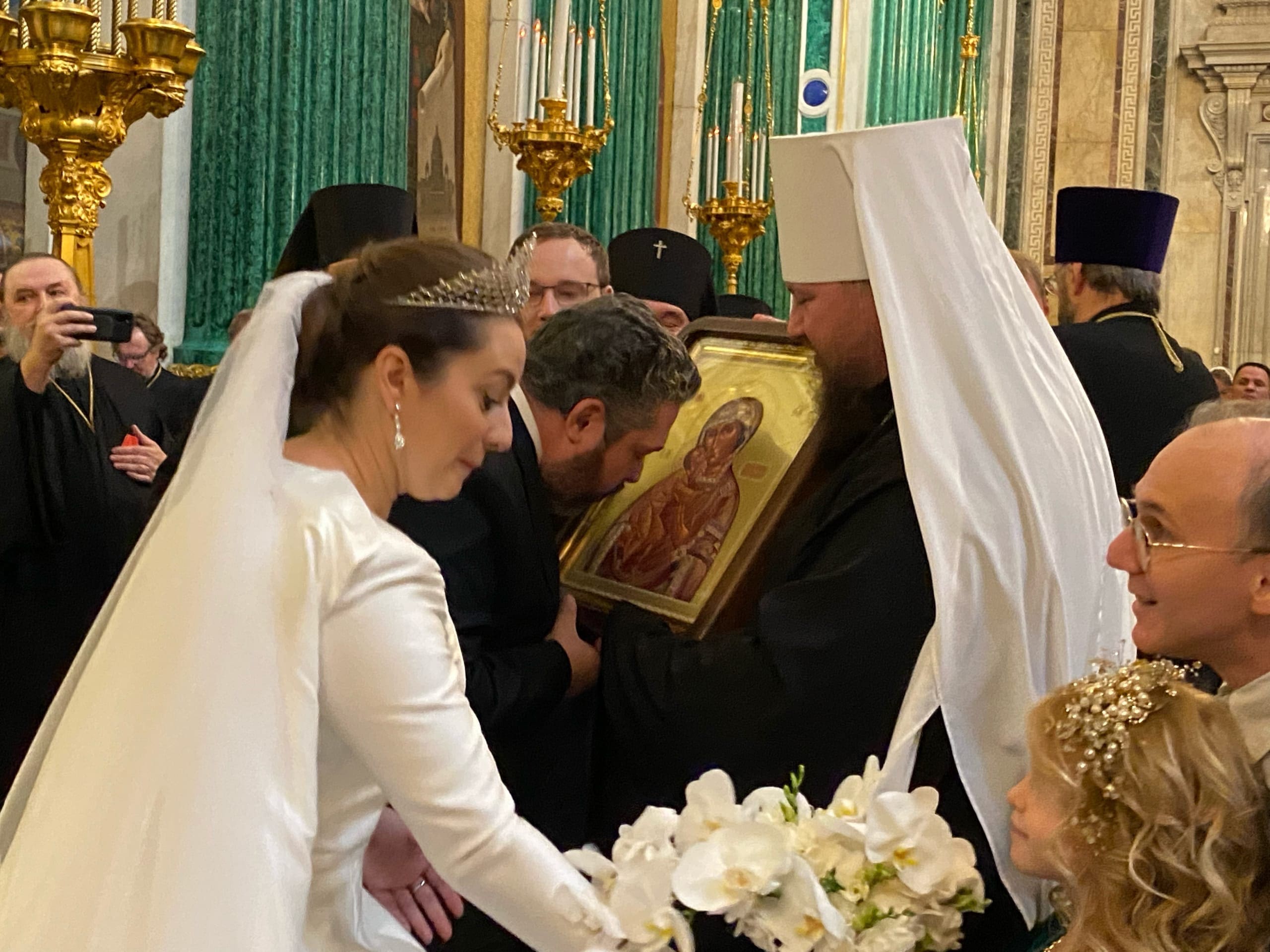 Венчание Петра и Воронцовой